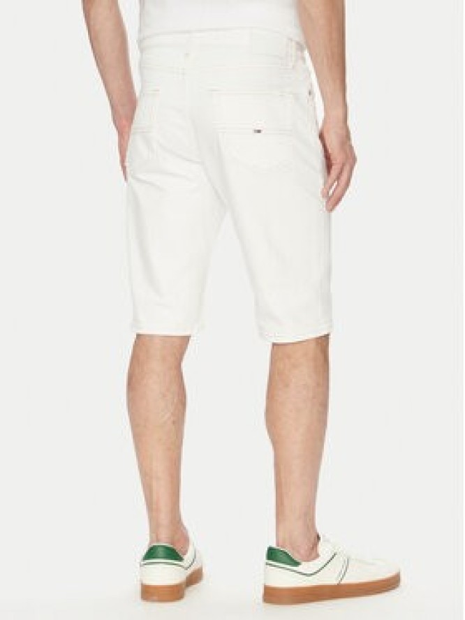 Tommy Jeans Szorty jeansowe Ryan DM0DM20956 Biały Regular Fit