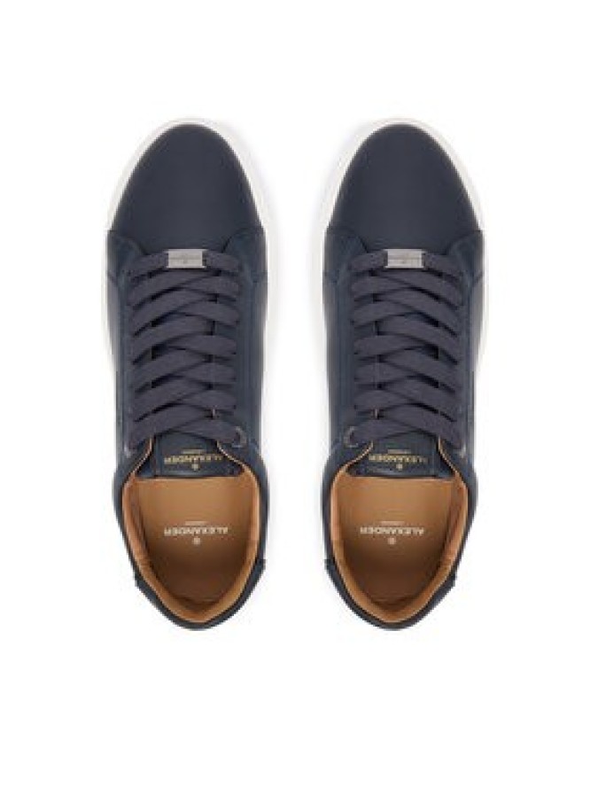 Alexander Smith Sneakersy London ALBCLDM-9012-BLE Granatowy
