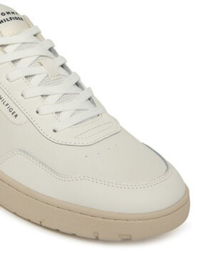 Tommy Hilfiger Sneakersy Th Basket Core FM0FM05629 Écru