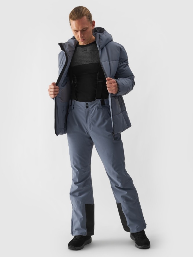 4F Kurtka narciarska membrana 5000 męska - granatowa 3XL