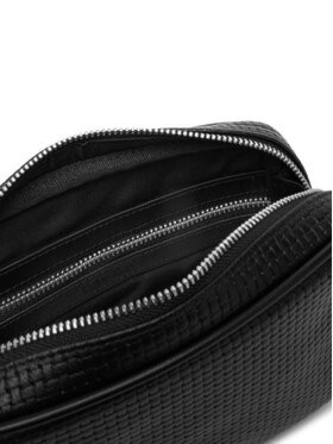 Calvin Klein Saszetka Embossed Woven Zip Pouch LV04D1111G Czarny