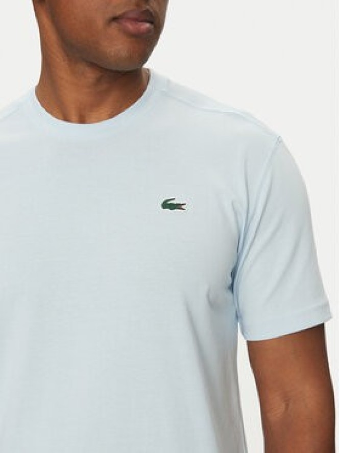Lacoste T-Shirt TH7618 Błękitny Regular Fit