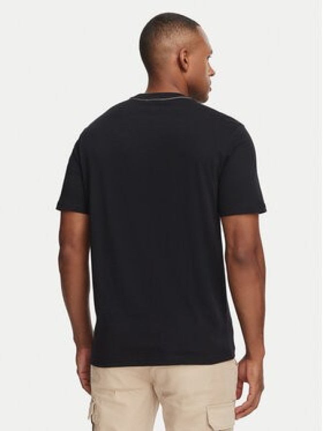 Napapijri T-Shirt Cabin NP0A8B3F Czarny Relaxed Fit