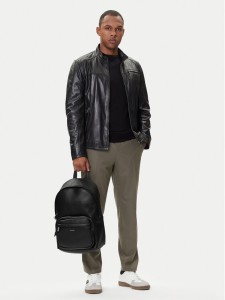 Calvin Klein Plecak Raised Round Backpack LV04D3155G Czarny