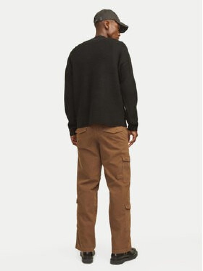 Jack & Jones Spodnie materiałowe Bill 12258307 Brązowy Relaxed Fit