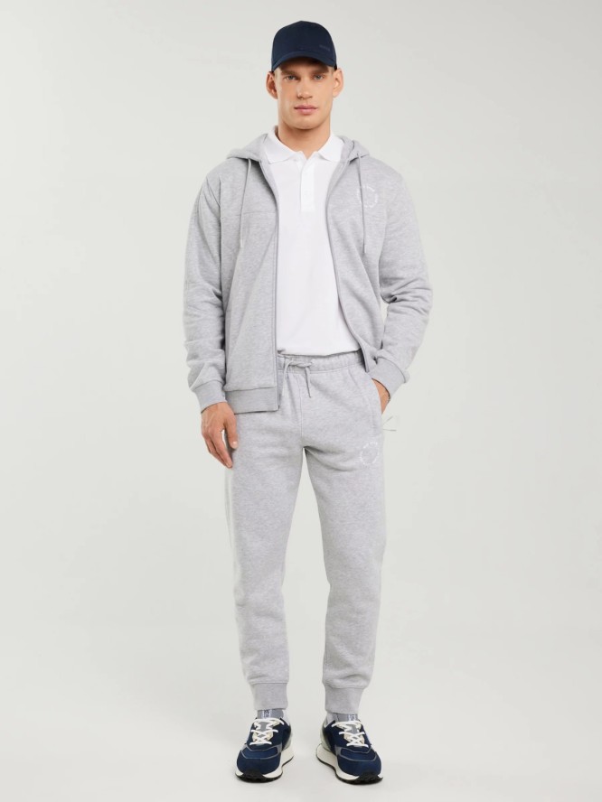 Spodnie męskie dresowe szare Kersyn 901/ Ajron 901