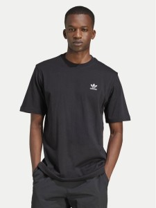 adidas T-Shirt Trefoil Essentials JI8545 Czarny Regular Fit