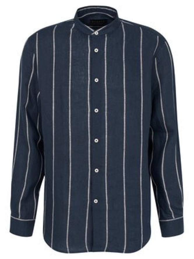 Bugatti Koszula 9550-78954C Granatowy Casual Fit