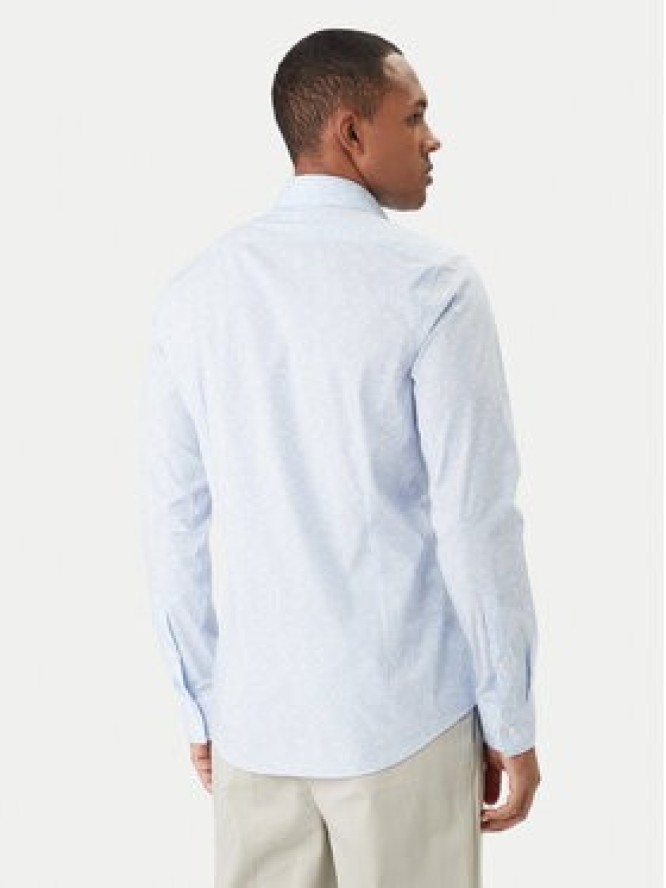 Calvin Klein Koszula LV019EU109 Niebieski Slim Fit