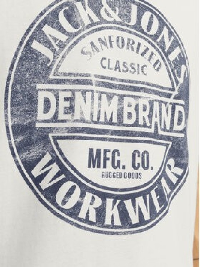 Jack & Jones T-Shirt Jeans 12256779 Granatowy Standard Fit