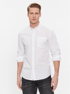 Pepe Jeans Koszula Prince PM308270 Biały Regular Fit