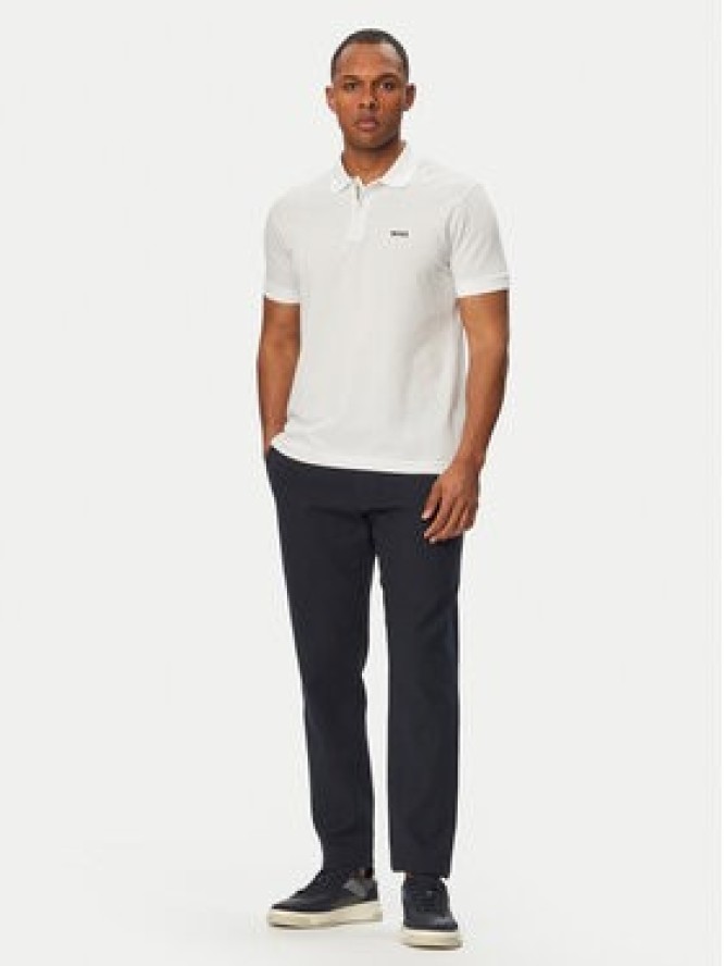 BOSS Polo Birdie 3 50559355 Biały Regular Fit