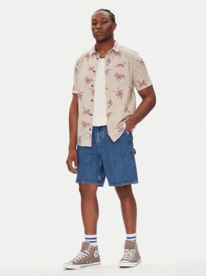 Element Szorty jeansowe Carpenter ELYDS00102 Niebieski Relaxed Fit