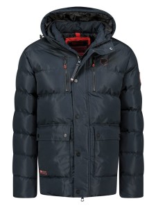 Geographical Norway Kurtka zimowa "Bario" w kolorze granatowym rozmiar: M