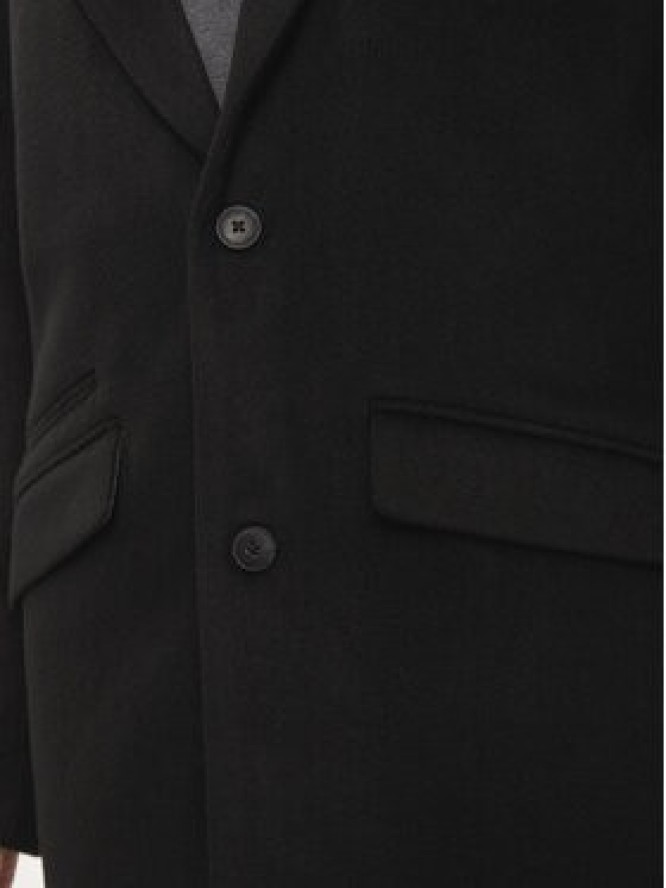 Jack & Jones Płaszcz przejściowy Hays 12258389 Czarny Regular Fit