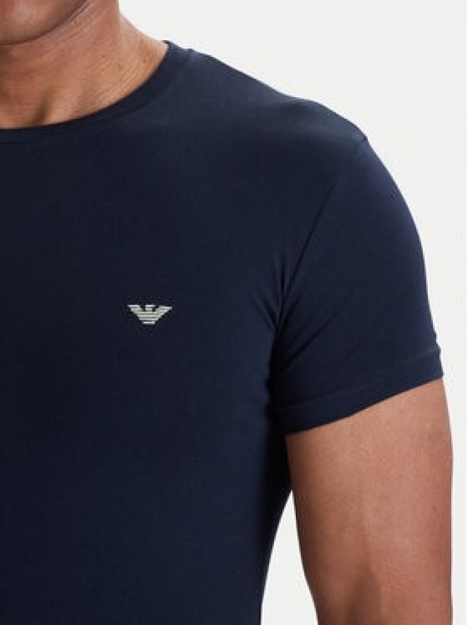 Emporio Armani Underwear T-Shirt EM000375 AF18891 UB102 Granatowy Slim Fit
