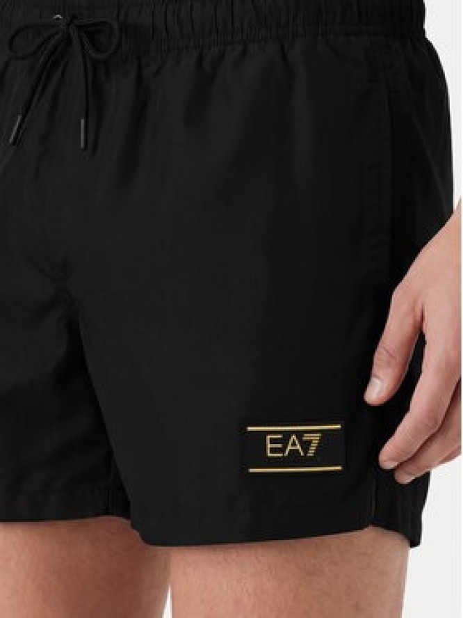 EA7 Emporio Armani Szorty kąpielowe 7M001713 AF21248 UC001 Czarny Regular Fit