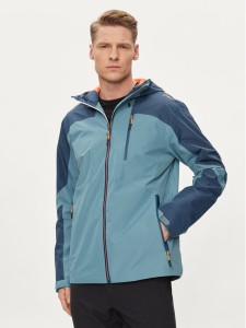 CMP Kurtka przeciwdeszczowa 34Z6547 Niebieski Regular Fit