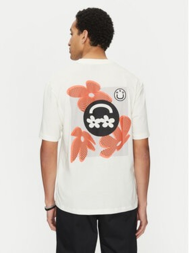 HUGO T-Shirt Nufloro 50533387 Biały Regular Fit