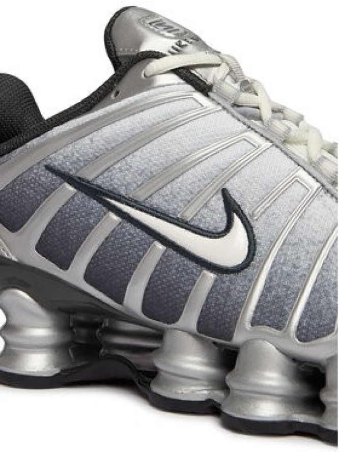 Nike Sneakersy Shox TL Print IH4466 095 Szary jasny