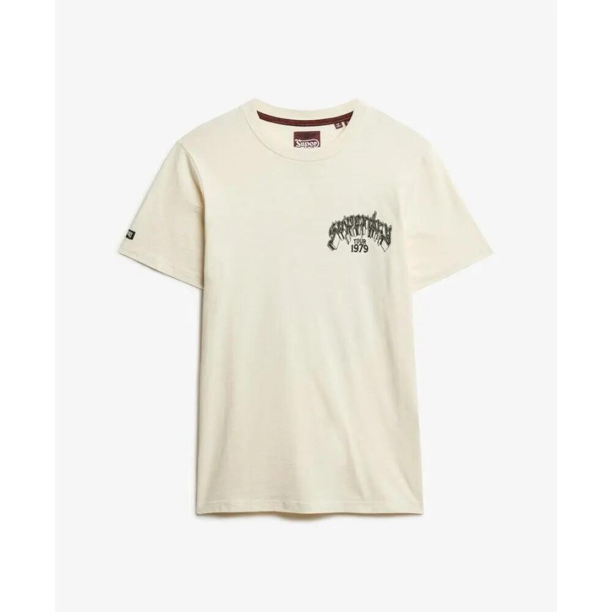 Koszulka Superdry Biker Rock Relaxed