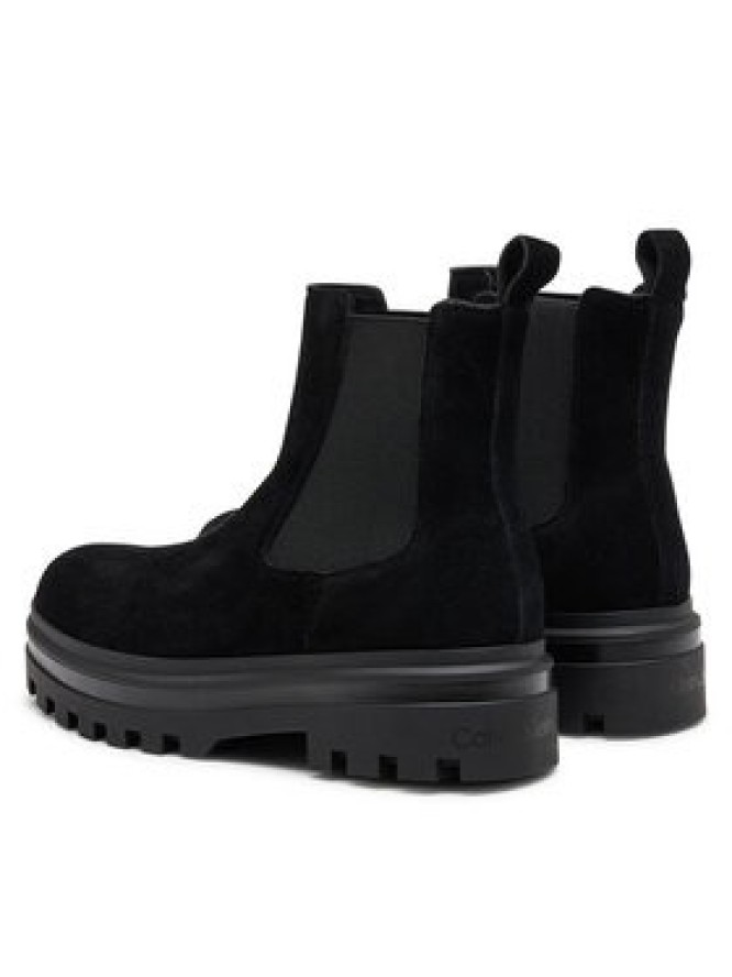 Calvin Klein Jeans Sztyblety Lugged Chelsea Boot Hr Su YM0YM01067 Czarny