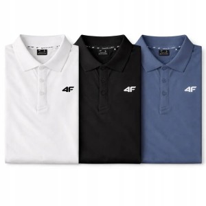 KOMPLET KOSZULEK POLO 4F T-SHIRT MĘSKI ZESTAW 3 SZTUKI M0770
