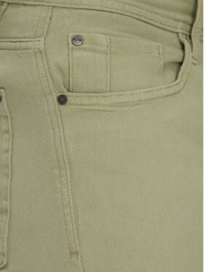 Blend Szorty jeansowe 20718128 Zielony Regular Fit
