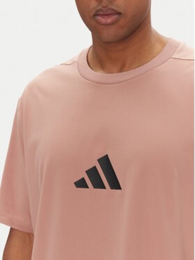 adidas T-Shirt Z.N.E. JC5480 Różowy Loose Fit