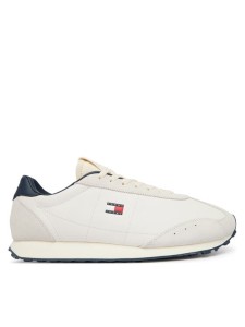 Tommy Jeans Sneakersy Tjm Retro Runner Archive Mix Mat EM0EM01763 Beżowy jasny