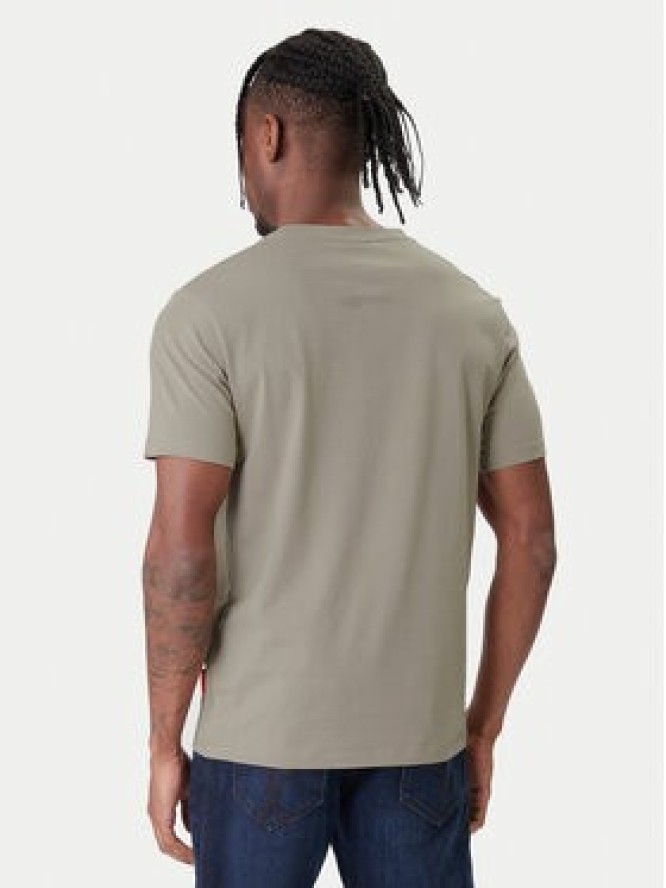 JOOP! Jeans T-Shirt 32Alphis 10011152 30045926 Beżowy Modern Fit