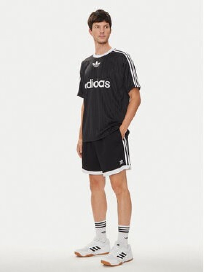 adidas Szorty sportowe Mock Eyelet IZ4800 Czarny Regular Fit