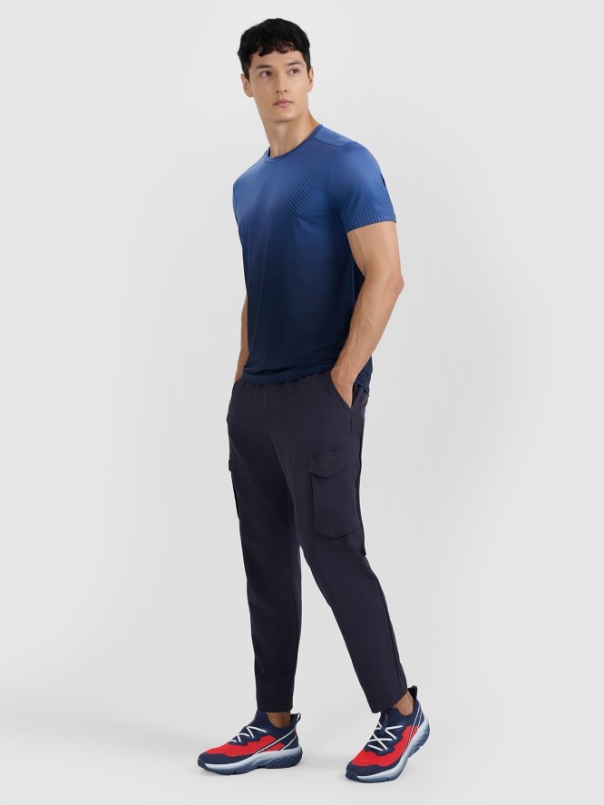 4F Niskie sneakersy Velocity E-knit męskie - czerwone 40