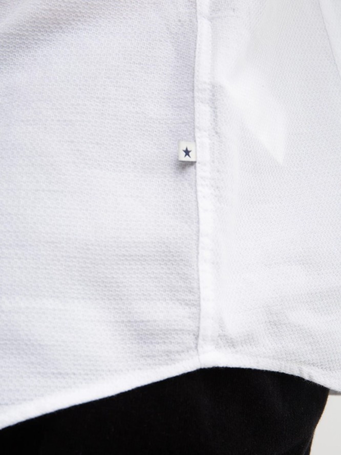 Koszula męska bawełniana biała Menes 101