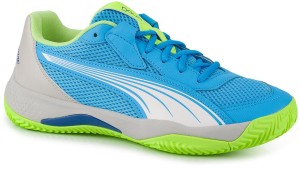 Męskie buty sportowe sneakersy niebieskie PUMA NOVA COURT