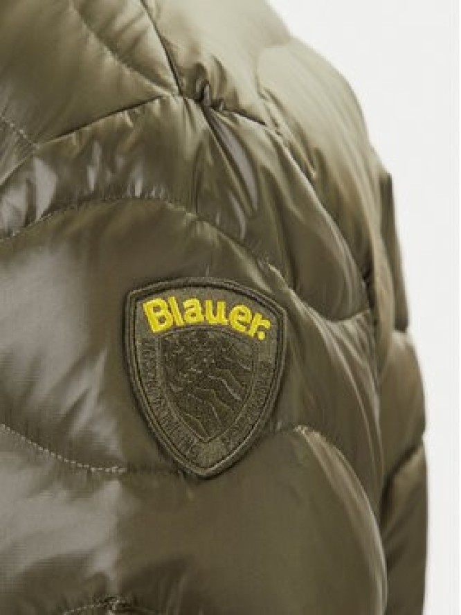 Blauer Kurtka puchowa 25WBLUC03075 006355 Khaki Regular Fit