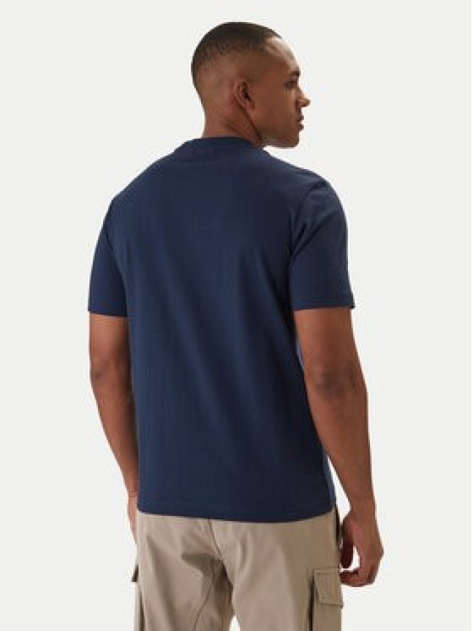 Napapijri T-Shirt Lodestar NP0A4FGY Granatowy Regular Fit