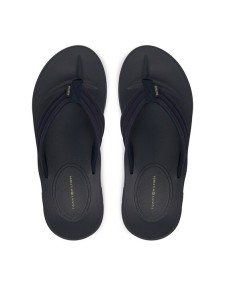 Tommy Hilfiger Japonki Molded Hilfiger Lth Beach Sandal FM0FM05802 Granatowy