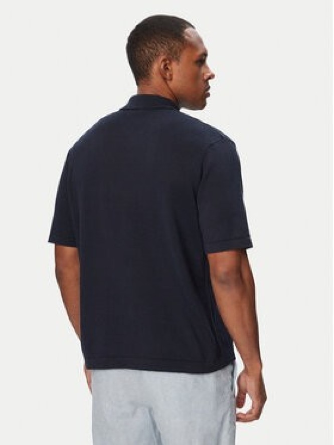 BOSS Koszula Amicino 50558725 Granatowy Regular Fit