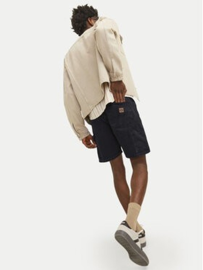 Jack & Jones Szorty jeansowe Jjitony 12252814 Czarny Loose Fit