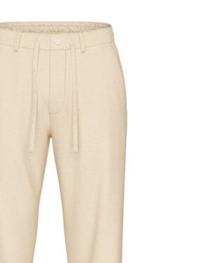 Selected Homme Chinosy 16096687 Beżowy Straight Fit