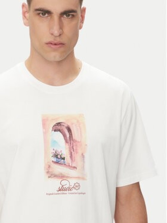 Jack & Jones T-Shirt Hydra 12277248 Biały Relaxed Fit