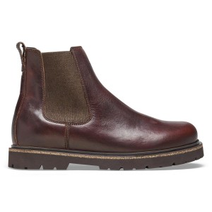 Męskie buty zimowe Birkenstock Highwood brązowe regular 1025718