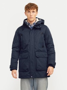 Jack & Jones Kurtka zimowa Polar 12256995 Niebieski Regular Fit
