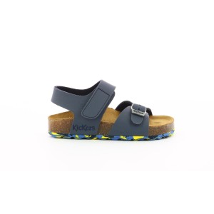 Sandales Kickers Bleu