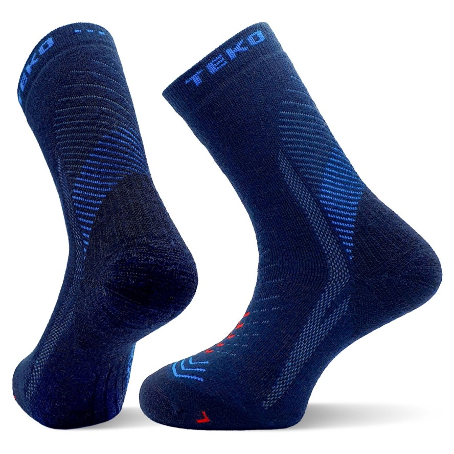 Skarpety sportowe z wełny Merino Teko ecoHIKE Medium Full Cushion Hiking 3.0