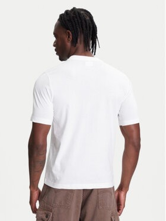 Kappa T-Shirt 351U8KW 001 Biały Regular Fit