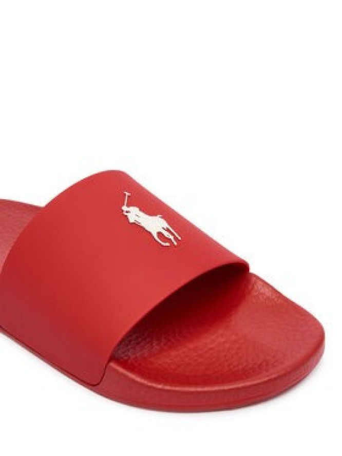 Polo Ralph Lauren Klapki 809P07314003 Czerwony
