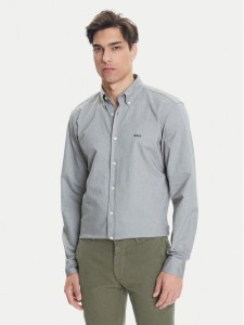 BOSS Koszula Rickert 50519707 Zielony Regular Fit