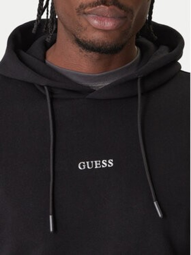 Guess Bluza Z6RQ18 KAIJ1 Czarny Regular Fit